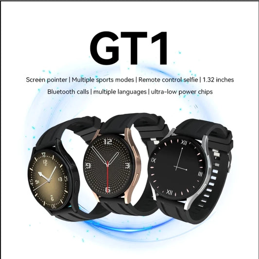 GT1 Smartwatch | Bluetooth Calling | Full Touch Display | Android & iOS