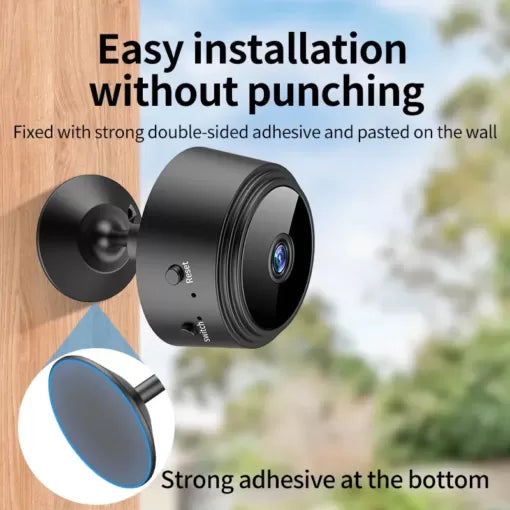 A9 1080P HD Magnetic WiFi Mini Camera | Wireless Security Camera with Night Vision | Remote Viewing | Motion Detection