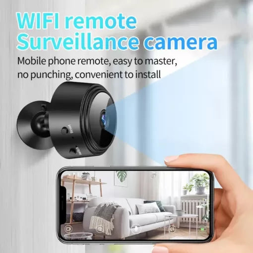 A9 1080P HD Magnetic WiFi Mini Camera | Wireless Security Camera with Night Vision | Remote Viewing | Motion Detection