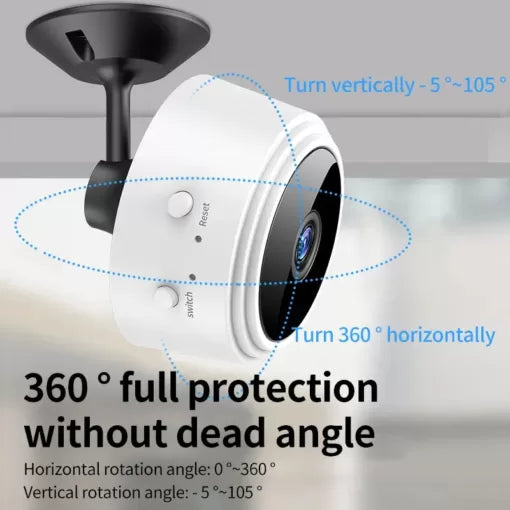 A9 1080P HD Magnetic WiFi Mini Camera | Wireless Security Camera with Night Vision | Remote Viewing | Motion Detection